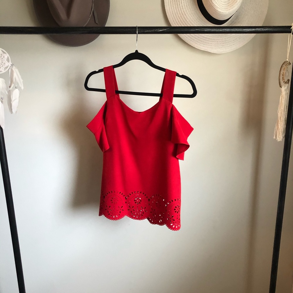 Beautiful Red Blouse